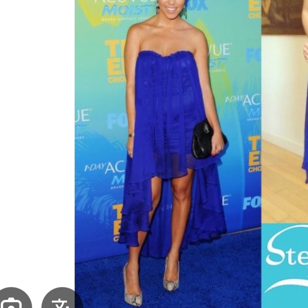 Blaque Label Royal Blue High-Low Dress